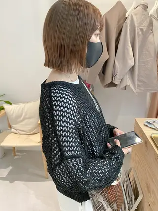 ショート カラー fit stand /HIIRAGIのヘアスタイル