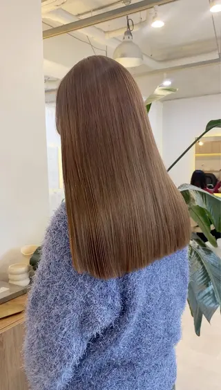 セミロング 透明感カラー／メンズ 特化kazumaのヘアスタイル
