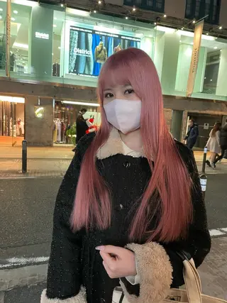 セミロング カラー ヘアアレンジ 柔らかカラー/ レイヤーYUTO🧋のヘアスタイル