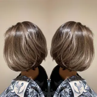 ショート ✨縮毛矯正✖︎顔周り レイヤー✨ナカムラのヘアスタイル