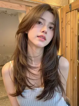 セミロング カラー 鈴木 一貴のヘアスタイル