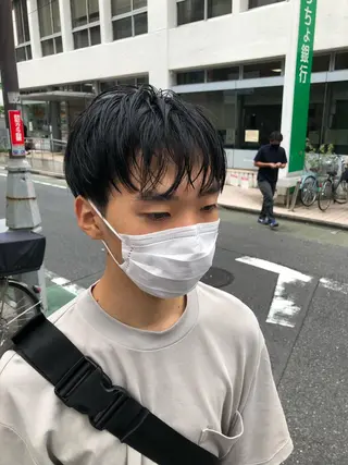 ショート メンズ メンズカット オカムラリョウのヘアスタイル
