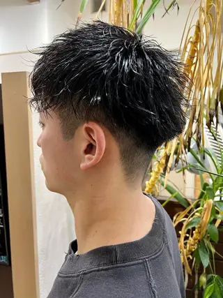 ショート パーマ 仕上がり満足度 No.1池田篤史のヘアスタイル
