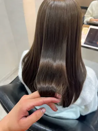 ロング カラー 【ニュアンスカラー・ 髪質改善】スズキカナのヘアスタイル