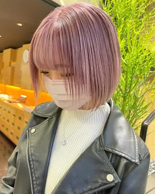 ショート カラー コトミ【メンズ】 【曲がる縮毛矯正】のヘアスタイル