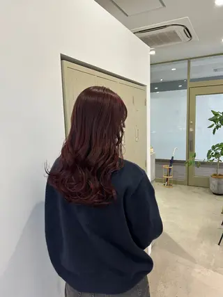 ロング カラー ashiato mizukiのヘアスタイル