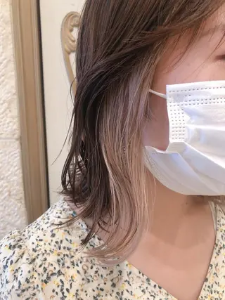 ミディアム ショートショートボブ うるはのヘアスタイル