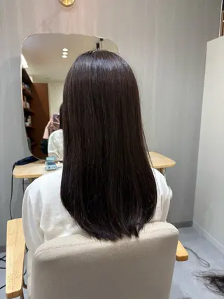 ロング 吉田 絢音のヘアスタイル