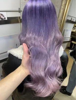 セミロング カラー 🩵アンブレラカラー 髪質改善 丸尾】のヘアスタイル