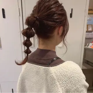 セミロング ヘアアレンジ ayano /トレンドヘアのヘアスタイル