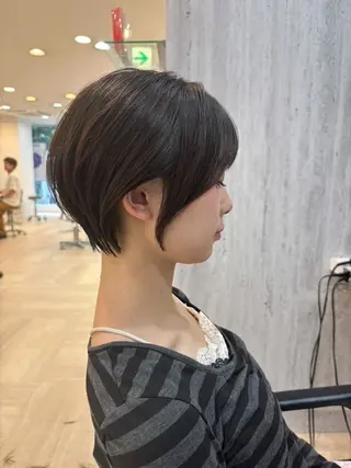 ショート Gardenhair 小笠原篤矢ショートのヘアスタイル