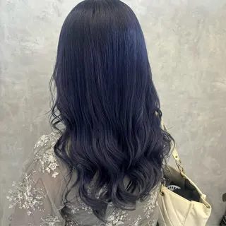 ロング カラー NUMBER_ ユイナのヘアスタイル