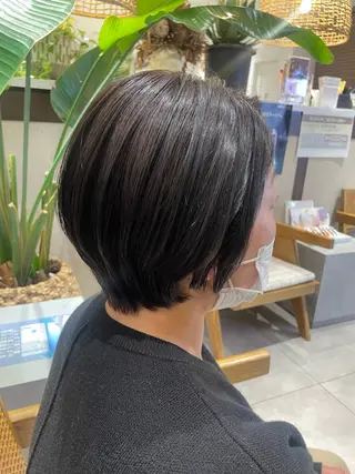 ショート 富田 紗世のヘアスタイル