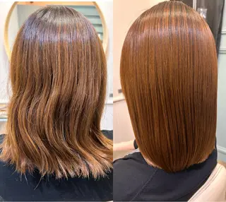 ミディアム ✨メテオ　髪質改善✨ シバタのヘアスタイル