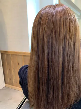 セミロング カラー ヘアアレンジ ネイル Sia中野新橋 『JUNYA』のヘアスタイル
