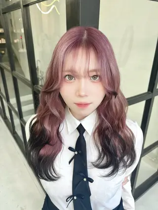 ロング MaisonHALU さくらのヘアスタイル