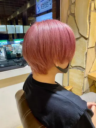 カラー メンズ kawabe maikoのヘアスタイル