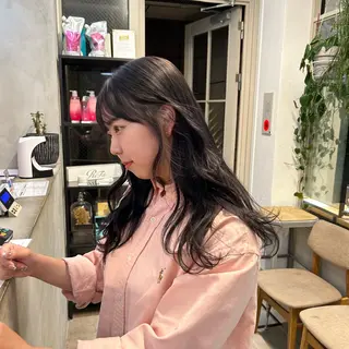 ロング カラー じゅわっと暖色カラー 🍊Moemiのヘアスタイル