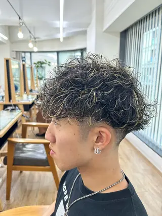 ショート パーマ メンズ 🐻‍メンズパーマ 特化sota🐻‍のヘアスタイル