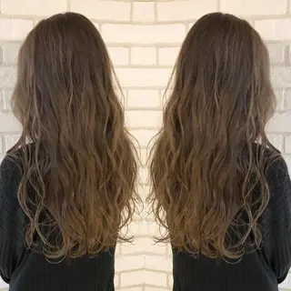 セミロング カラー 佐藤 高徳のヘアスタイル