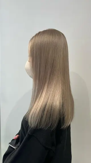 ロング カラー Miku 🇺🇸のヘアスタイル