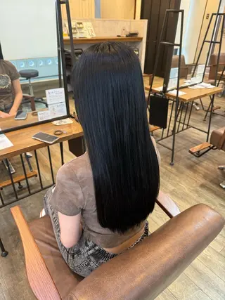 ロング カラー YURA bisou hairのマツエク・マツパデザイン