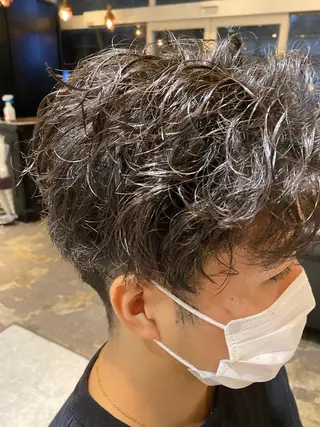 ショート バレイヤージュ職人 🔥代表YU-SHIのヘアスタイル