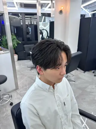 メンズ 💎メンズカット ／フェザー／細野💎のヘアスタイル
