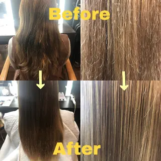 ロング デザインカラー モデル募集🌈のヘアスタイル