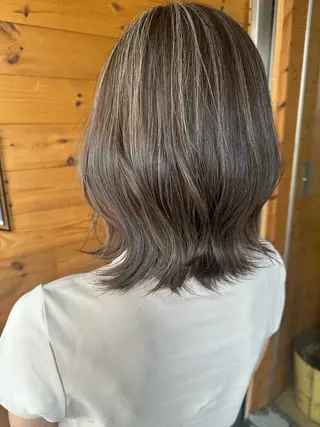 ミディアム 和泉府中美容室 YUMEのヘアスタイル