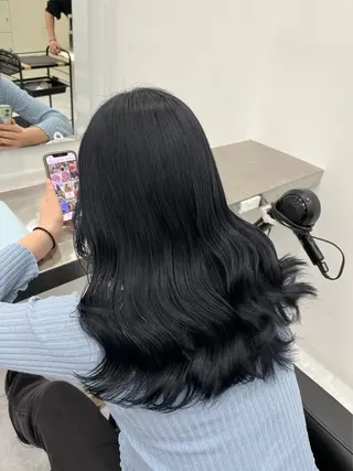 セミロング Wカラー/暖色/べ ージュりく©︎🐝のヘアスタイル