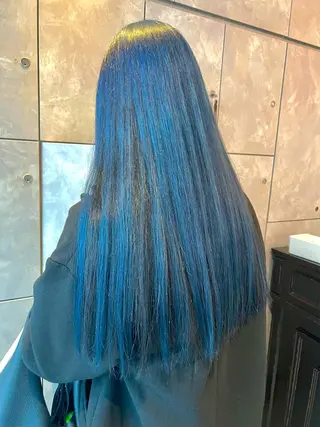 ロング カラー ヘアアレンジ 🌈インナーカラー ‘ショウマ’🌈のヘアスタイル