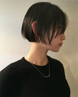 ショート カラー ボブ/透明感カラー 🌿栄🌿kouneのヘアスタイル