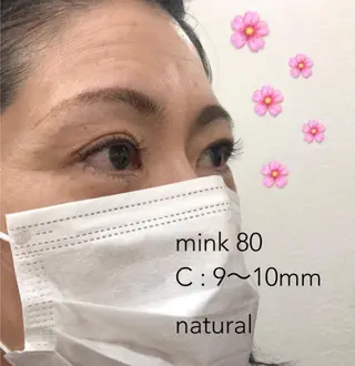 マツエク・マツパ nico:) 金井 紗楽のマツエク・マツパデザイン