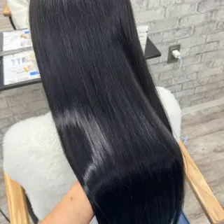 ロング カラー パーマ ヘアアレンジ メンズ 似合わせカラー♡髪質 改善🎀サトカ🍒のヘアスタイル