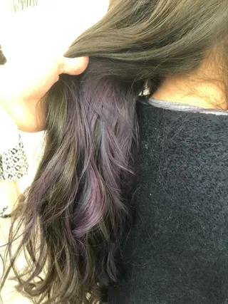 ロング カラー 東條 克義のヘアスタイル
