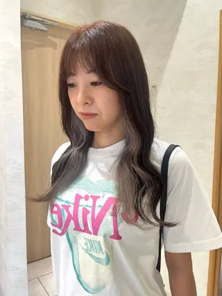 ロング カラー miku/ 透明感カラーのヘアスタイル