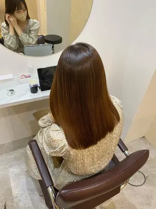 セミロング 【髪質改善　艶髪】 布川　莉穂のヘアスタイル