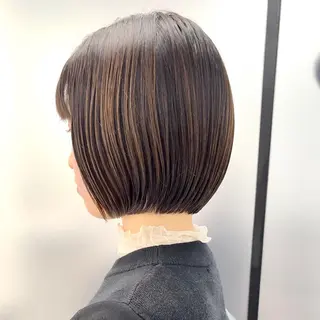 ショート ショートヘア、ボブ こやさん　コヤマのヘアスタイル