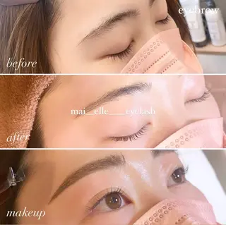 マツエク・マツパ アイブロウ ふわ眉✴︎うぶ眉 🌸maiの眉毛・アイブロウイメージ
