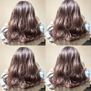 セミロング ✨縮毛矯正✖︎顔周り レイヤー✨ナカムラのヘアスタイル