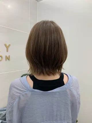 ショート カラー 本格ヘッドスパ🌿 ×ヘア 佐藤のヘアスタイル