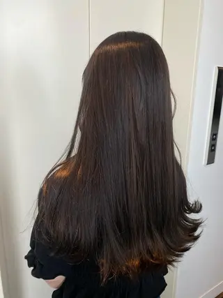 ロング カラー パーマモデル募集中 渥美翔人のヘアスタイル