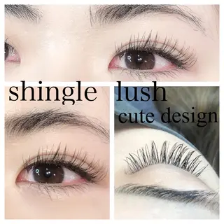 マツエク・マツパ crowded所属・中島 まり子のマツエク・マツパデザイン