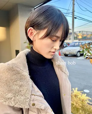 ショート HEDI　美谷添 貫太のヘアスタイル