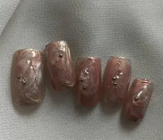 ネイル Nail salon Roovely 代官山店【ネイルサロンルブリー】所属・roovely Rumi/ニュアンスのネイルデザイン