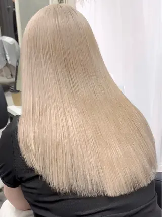 ロング カラー XELM/RUI /高崎/ブリーチ/のヘアスタイル