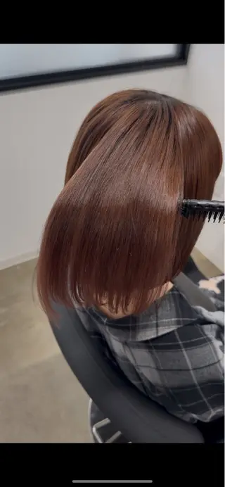 ミディアム 【縮毛/個室サロン】 小野田壱誠のヘアスタイル