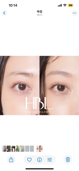 アイブロウ EYE CARRY ⋆.✶🖤のマツエク・マツパデザイン