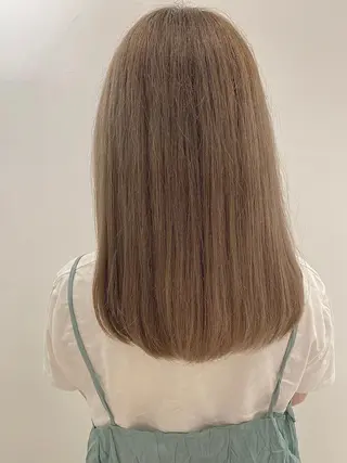 ロング カラー アオイ🩵暖色 /まろやかカラーのヘアスタイル